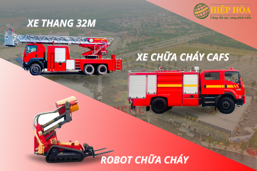 3 dòng xe chữa cháy sẽ làm nên dấu ấn thương hiệu Hiệp Hòa tại triển lãm A80