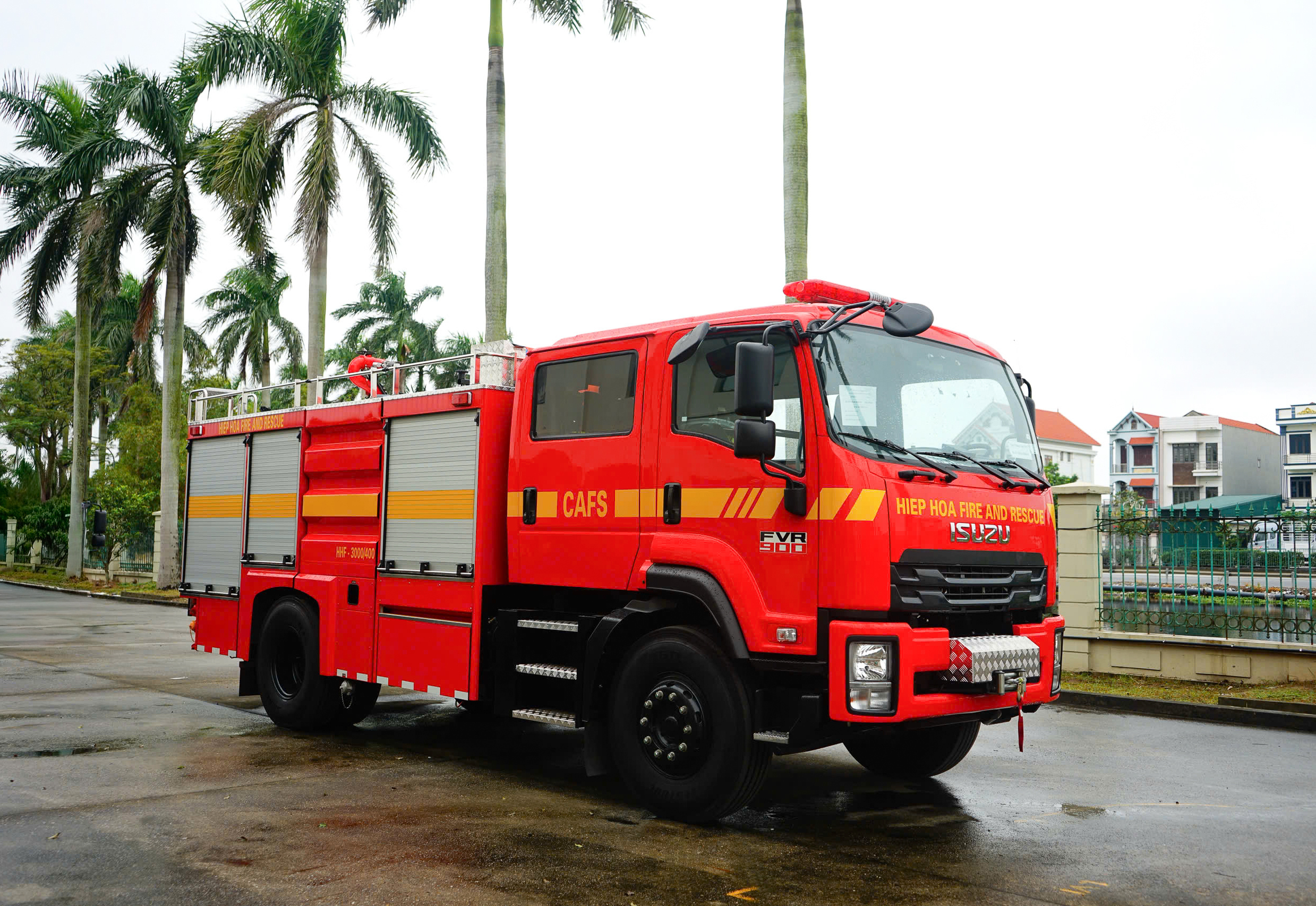 Xe chữa cháy CAFS – công nghệ bọt khí nén tiên tiếnXe chữa cháy CAFS – công nghệ bọt khí nén tiên tiến