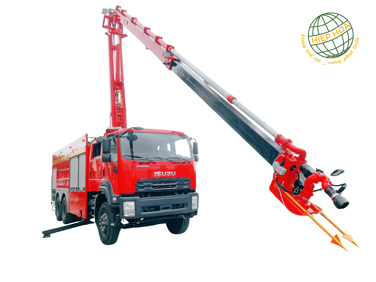 XE CHỮA CHÁY CẦN VƯƠN 16,5M