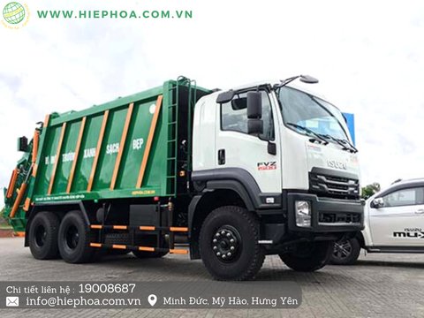 XE ÉP RÁC ISUZU - HIỆP HÒA: GIẢI PHÁP VẬN CHUYỂN RÁC SỐ 1 VIỆT NAM.