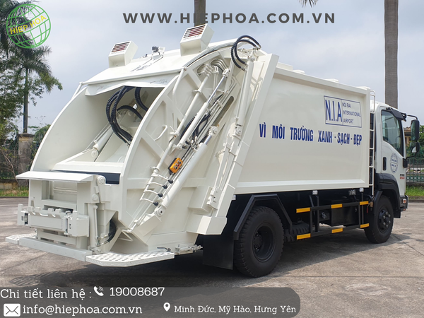 XE CUỐN ÉP RÁC