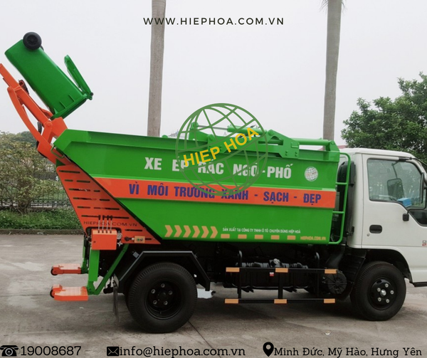 XE CHỞ RÁC HIỆP HÒA