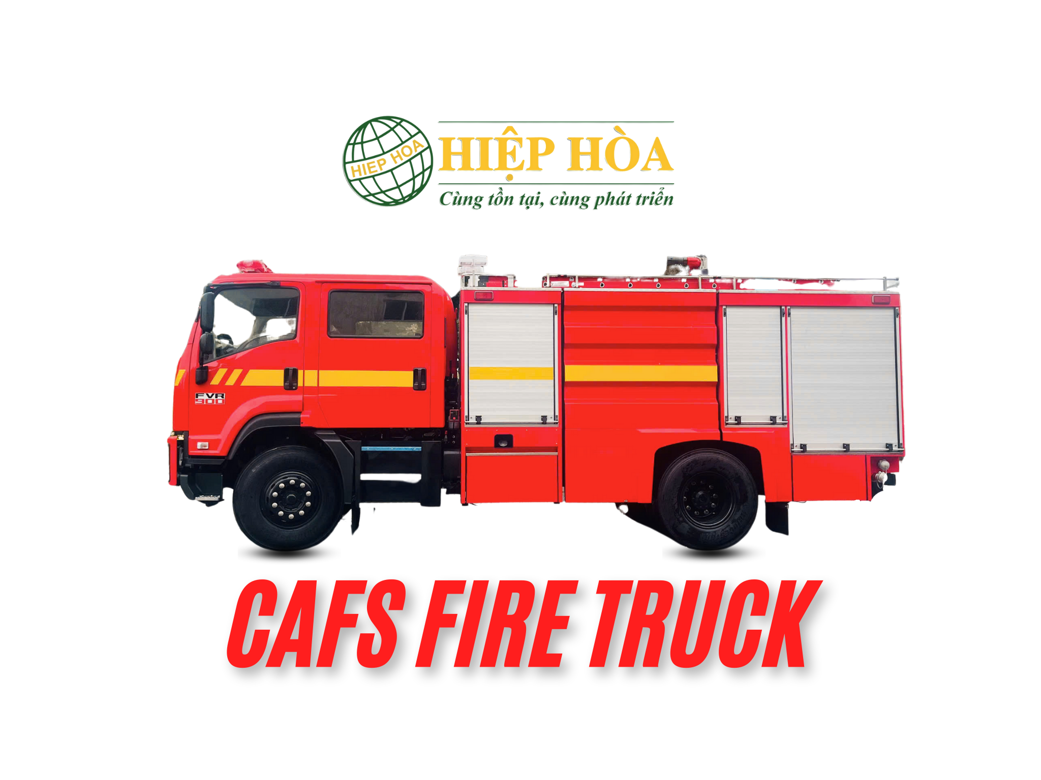 Xe chữa cháy CAFS - Hiệp Hòa