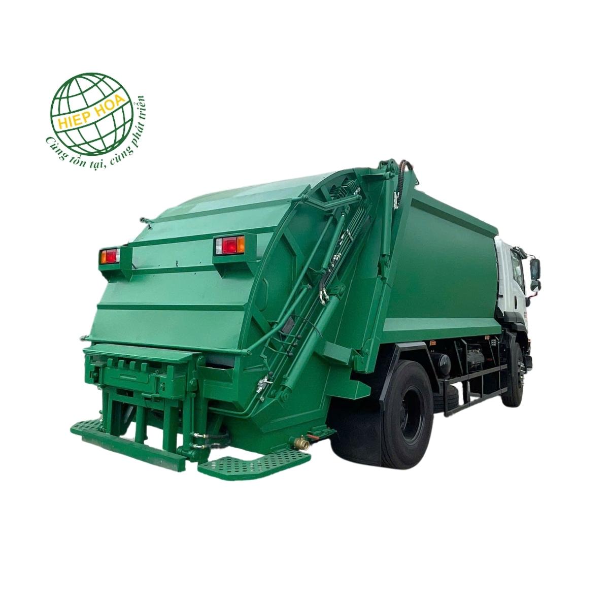 null Xe cuốn ép chở rác Hiệp Hòa