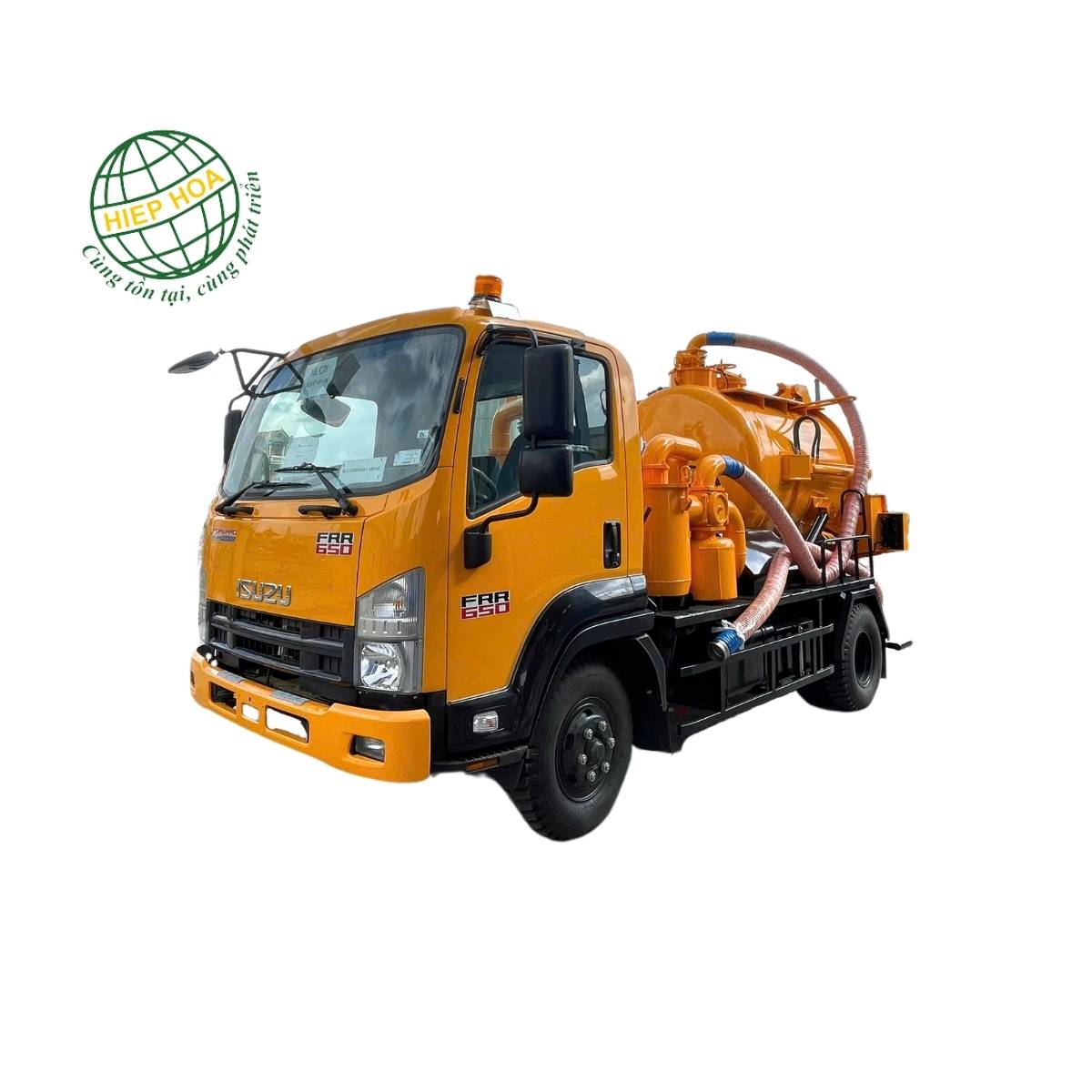 null xe hút bùn chân không