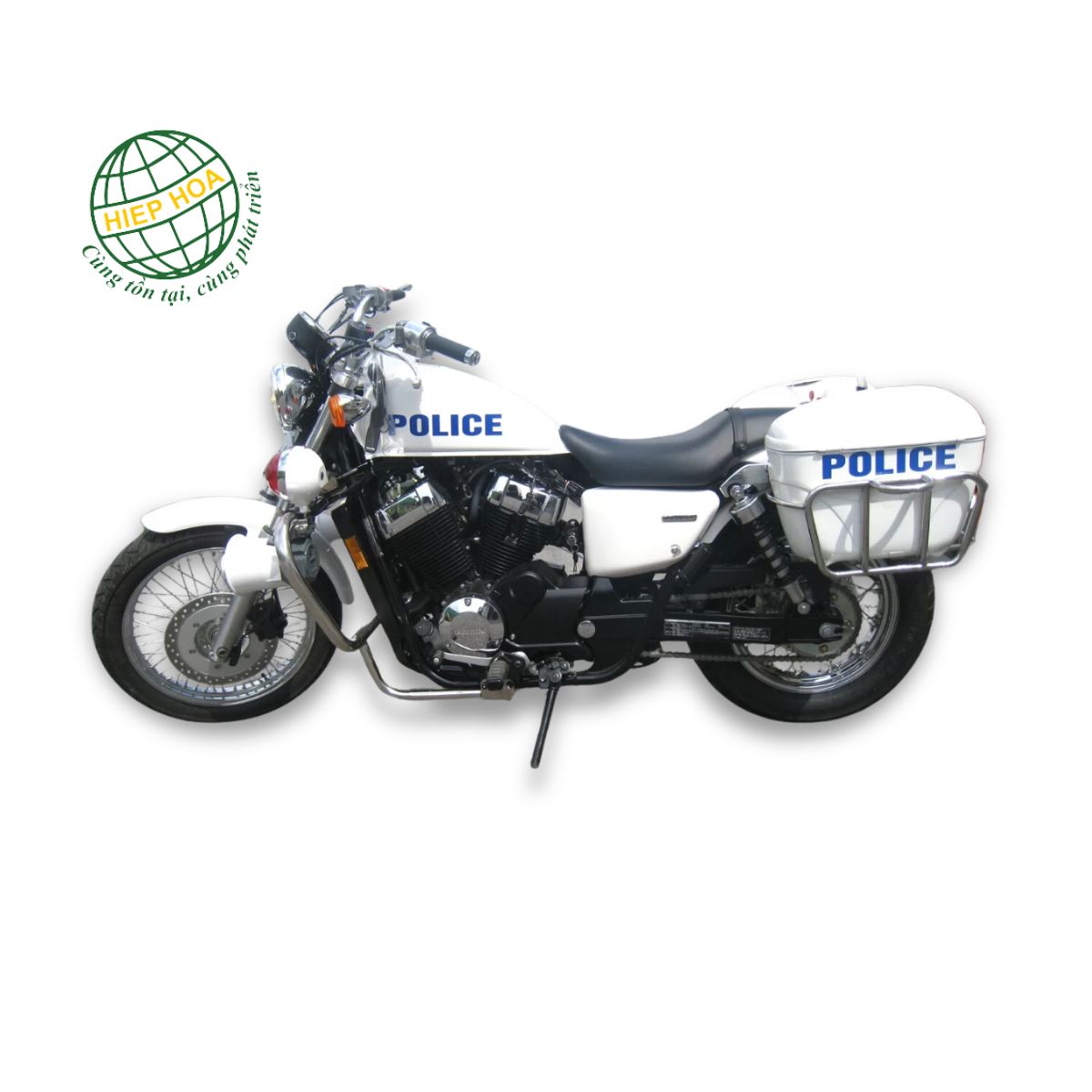 null Xe mô tô tuần tra dẫn đoàn Hiệp Hòa